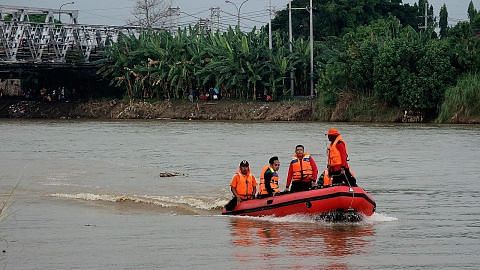 7 remaja hilang setelah bot terbalik di Sungai Bengawan Solo