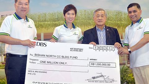 CEO MES Group derma $1j kepada CC Bishan North