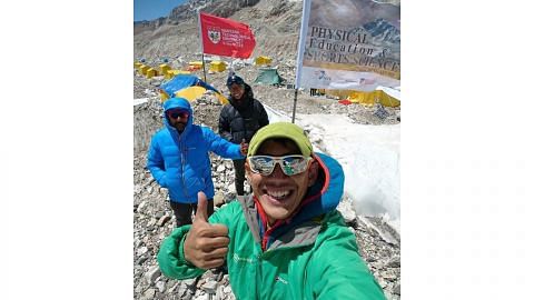 Pasukan NTU-NIE mulakan fasa terakhir daki Everest