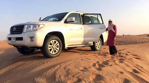 KEMBARA Puas hati libur di UAE