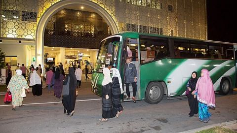 Masjid Maarof sedia bas percuma bagi tarawih