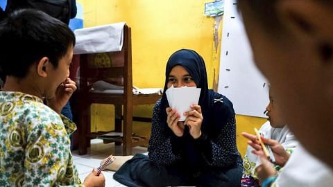 Siswa Muslim NTU jalankan kerja amal di Jawa Timur