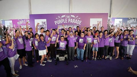 10,000 sertai 'The Purple Parade'