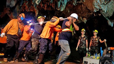Remaja terperangkap dalam gua Thai berada dalam keadan baik