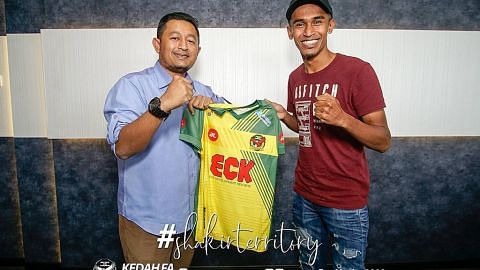 BOLA SEPAK TEMPATAN Shakir tinggalkan Home United, sertai Kedah