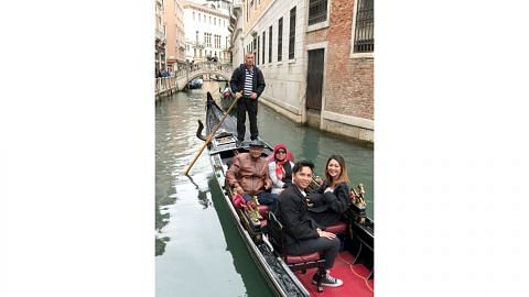 KEMBARA Impian naik 'gondola' di Venice jadi nyata!