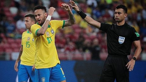 Lesu sahaja samba Brazil dan Neymar