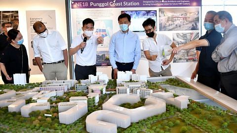 MRT Punggol Coast siap jelang 2024