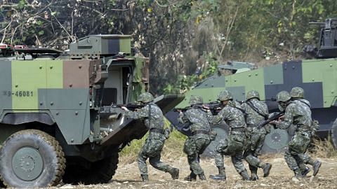 AS latih tentera Taiwan secara rahsia
