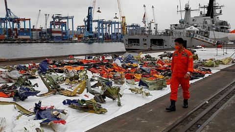 188 beg mayat berisi anggota badan mangsa pesawat Sriwijaya diterima