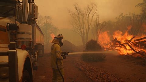 Asap kebakaran hutan selubungi Perth