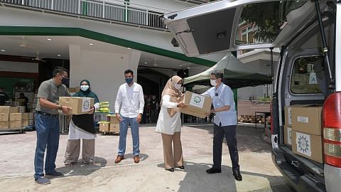 700 keluarga manfaat habuan agihan Muhammadiyah