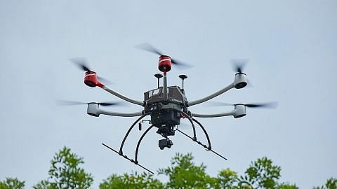 Dron tanpa pemandu digunakan pantau enam kolam air di S'pura