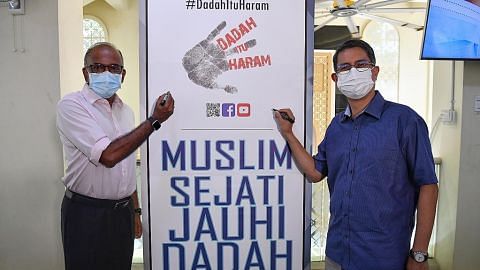 Shanmugam: Sokongan masjid adalah penting bantu tingkat kesedaran antidadah