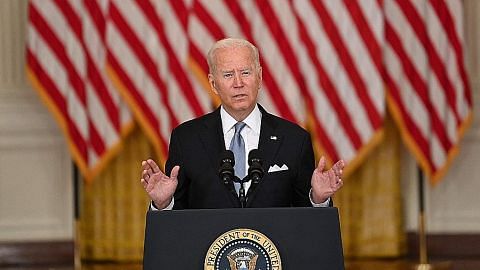 Biden bertegas pada pendirian undurkan askar AS