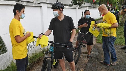 Kempen 'tunggang selamat' untuk penunggang basikal di Sembawang
