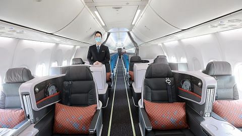 Boeing 737-8 SIA akan beroperasi semula dalam penerbangan, kelengkapan kabin baru
