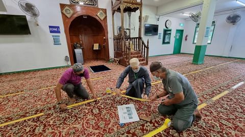 Masjid Tentera Di Raja buat persiapan sambut lebih ramai jemaah solat Jumaat