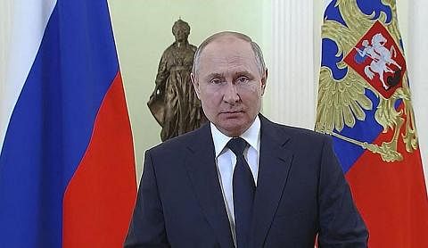 PRESIDEN RUSSIA: Encik Vladimir Putin. - Foto AFP