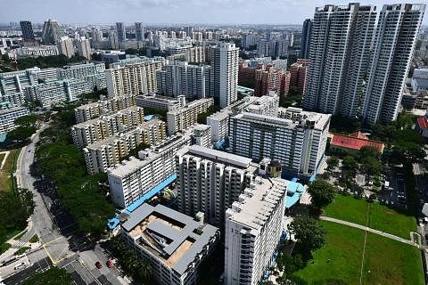 PELAN JANGKA PANJANG: Antara rancangan dalam pelan jangka panjang Singapura termasuk memastikan campuran perumahan awam dan privet yang lebih baik di kawasan seperti Bayshore di East Coast Park dan di sekitar stesen MRT Upper Changi Road berdekatan S