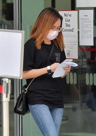 DIJATUHI HUKUMAN: Michelle Foo Shi Ching yang merupakan penduduk tetap Singapura, telah mengaku bersalah pada 31 Januari tahun ini atas dua tuduhan di bawah Akta Penyakit Berjangkit.