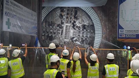 Kerja bina terowong peluasan MRT Laluan Circle selesai