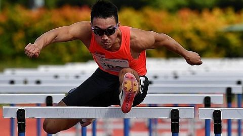 Atlet lumba lompat pagar SG samai masa pemenang emas Sukan SEA lalu