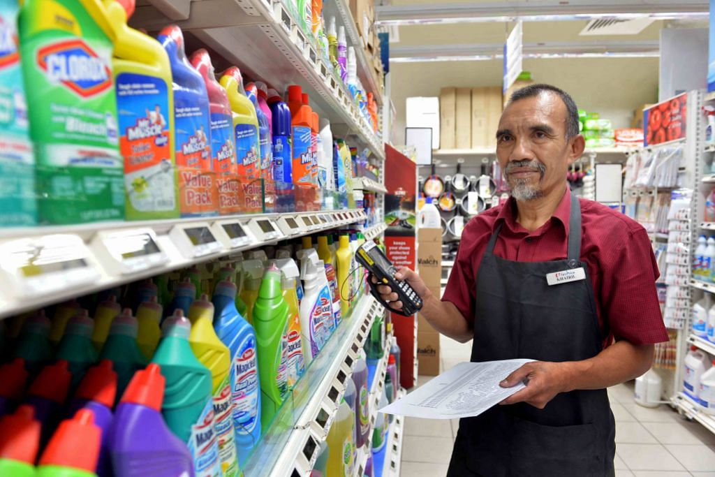 Ghairah dapat terus bekerja di pasar raya