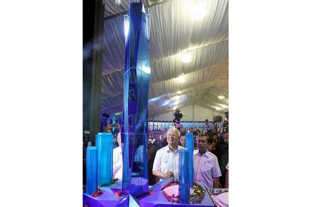 Najib mahu bina menara saingi Menara Berkembar Petronas Mahathir