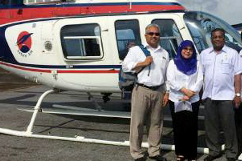Serpihan helikopter hilang di Sarawak ditemui