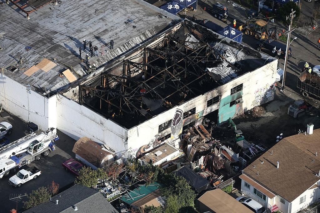 Angka korban kebakaran gudang di California meningkat kepada 33 orang