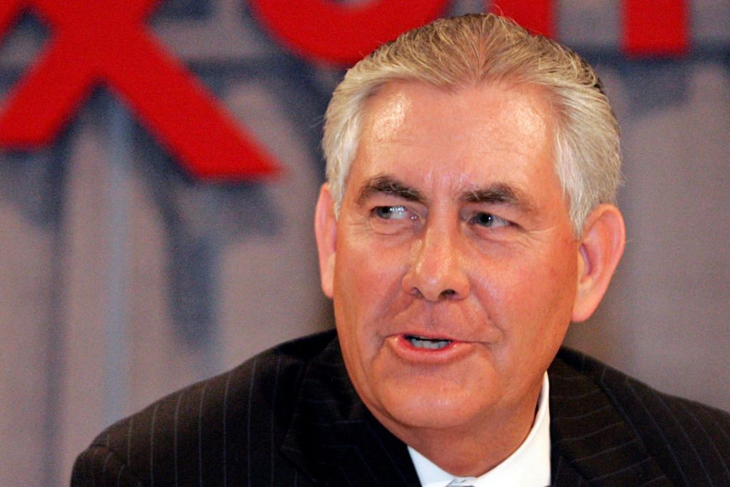 CEO Exxon dipilih sebagai Setiausaha Negara Amerika