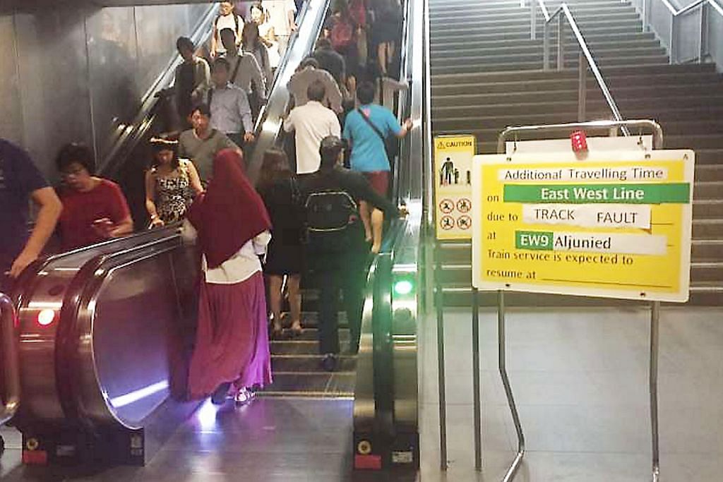 Laluan MRT Timur-Barat tergendala lagi