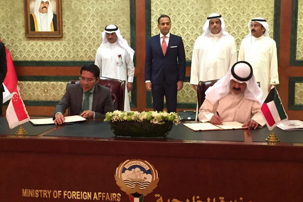 Kementerian Ehwal Luar S'pura, Kuwait pererat hubungan