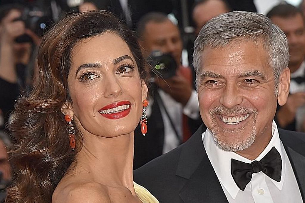 Clooney batal misi kemasyarakatan, sambut anak kembar