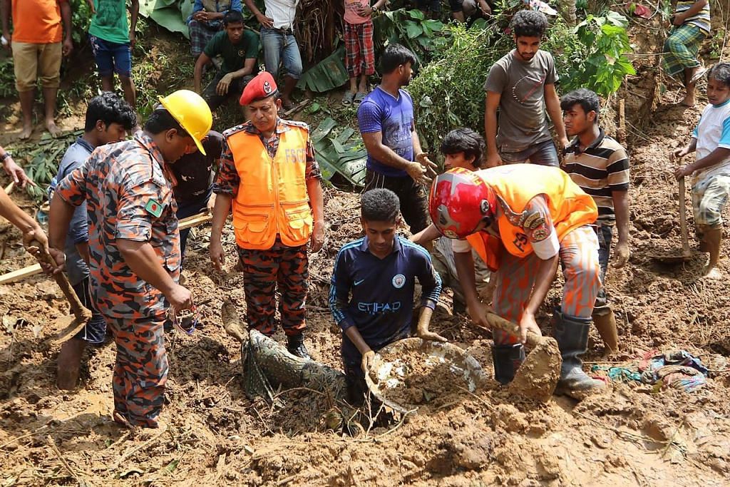 Korban tanah runtuh di Bangladesh cecah 152 orang