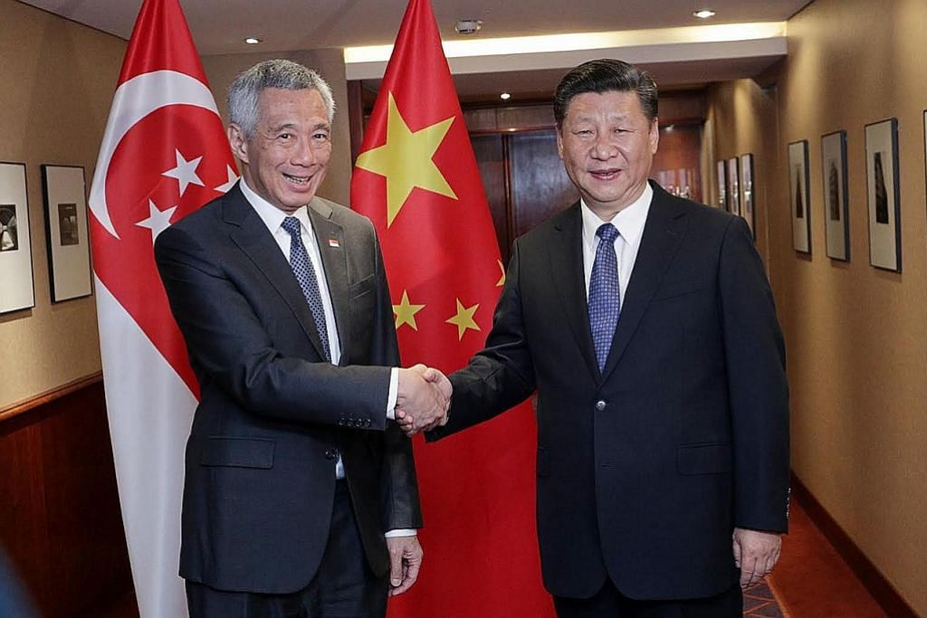 PM Lee temu Pres China di Hamburg, sahkan ikatan dua hala lebih baik
