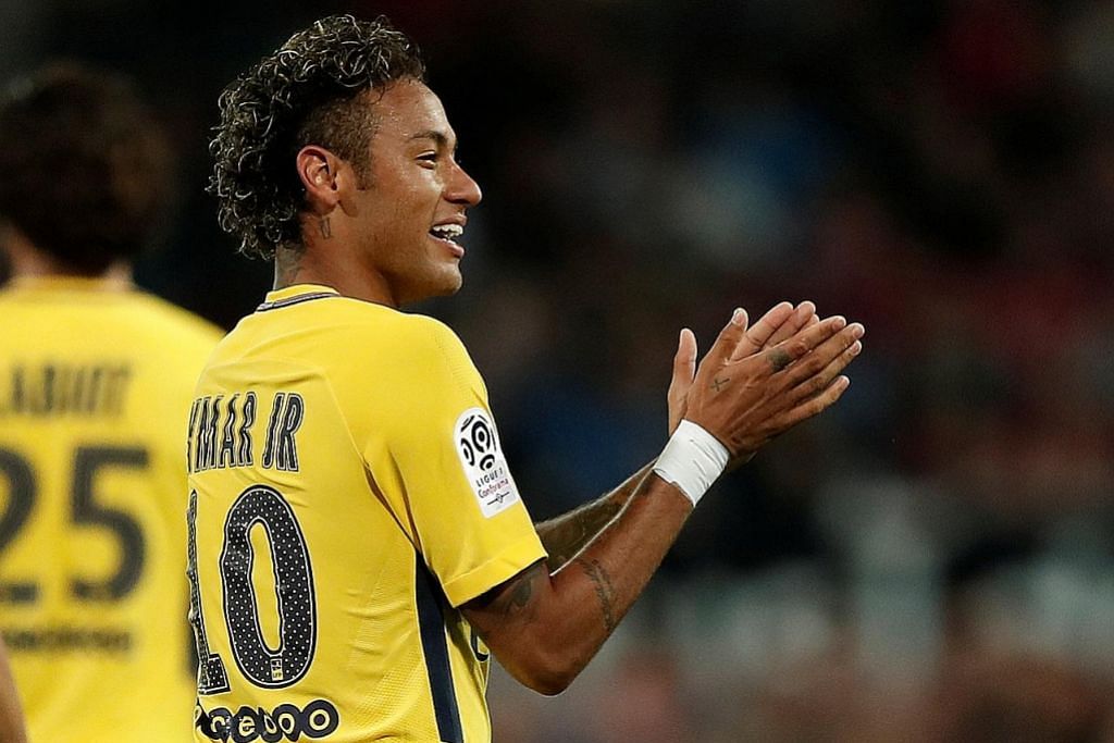 LIGUE 1 PERANCIS Neymar temui sasaran dalam penampilan pertama bagi PSG