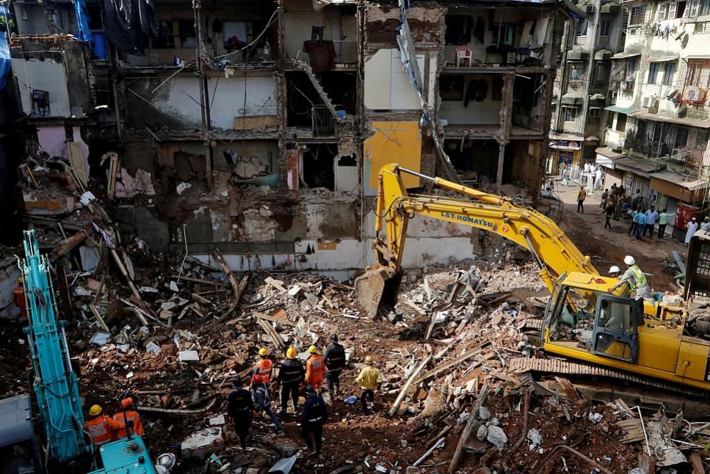 Korban bangunan runtuh di Mumbai naik