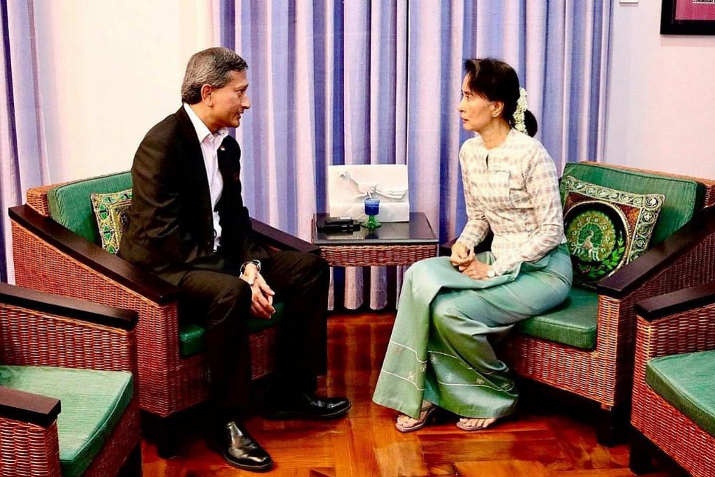 Vivian bincang isu Rakhine dengan Suu Kyi