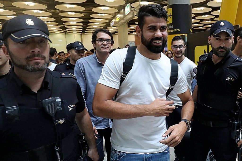 Costa gembira akhirnya 'pulang ke rumah' di Atletico PERSONALITI SUKAN