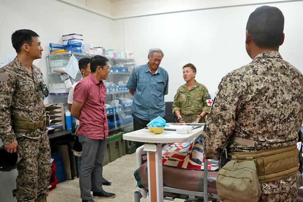 Pasukan perubatan SAF semangat berkhidmat bersama gabungan negara