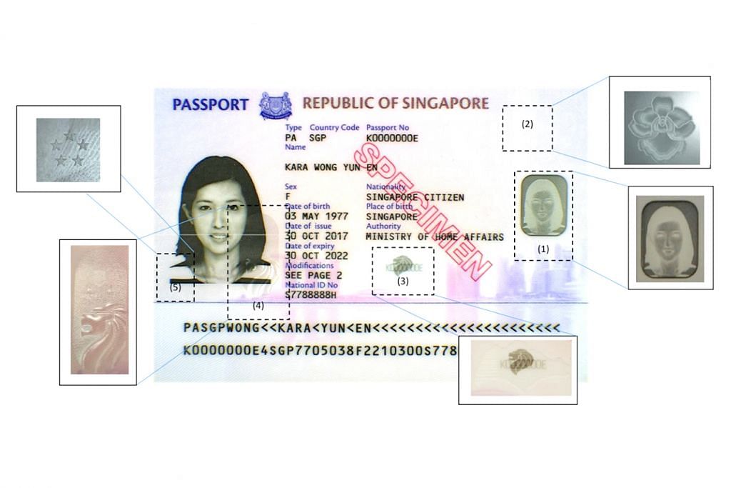 ICA perkenal desain baru, ciri keselamatan tambahan bagi pasport Singapura