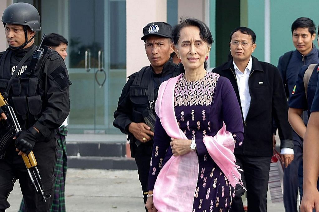 Suu Kyi buat lawatan mengejut ke Rakhine