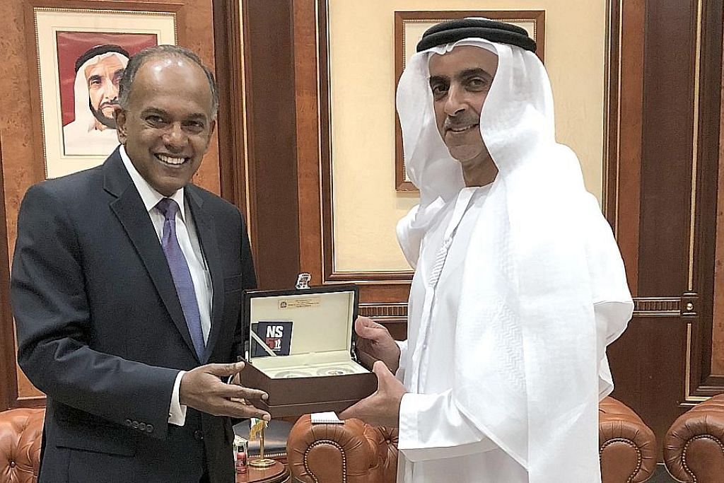 Shanmugam temui pemimpin UAE