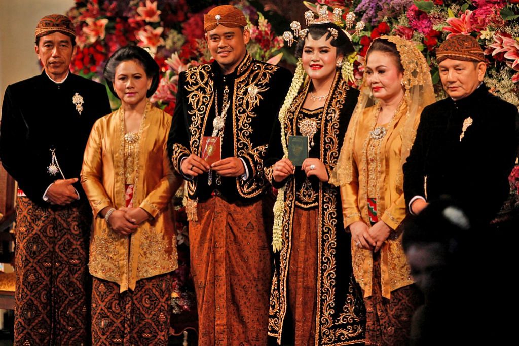 Perkahwinan anak Presiden Widodo disambut meriah