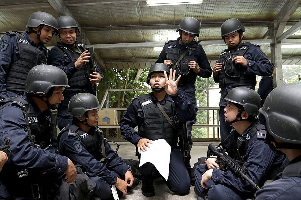 200 polis kerahan jalani latihan di pangkalan ProCom buat kali pertama