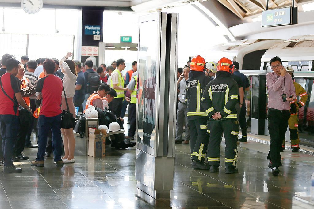 Insiden tren SMRT: 28 cedera