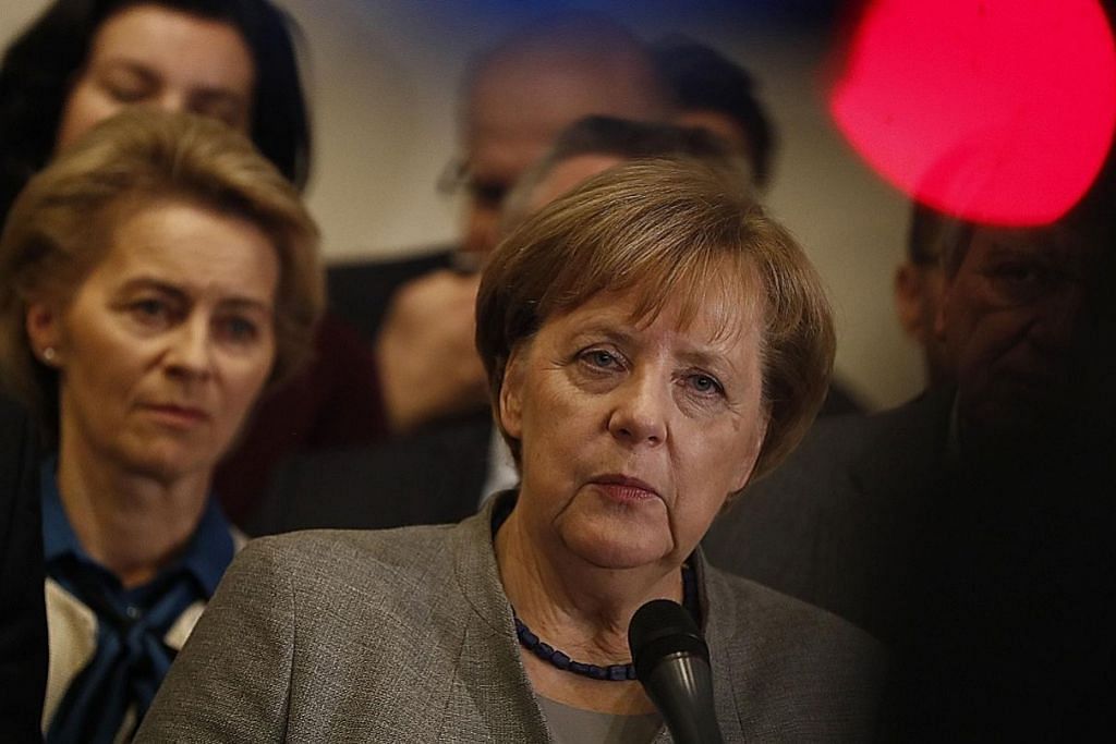 Jerman dalam krisis dek rundingan bentuk pemerintah campuran gagal