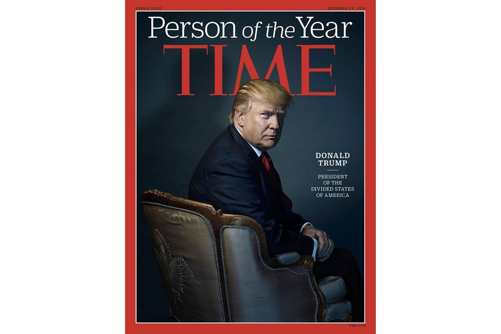 Trump tolak pencalonan 'Time' bagi 'Person of the Year'